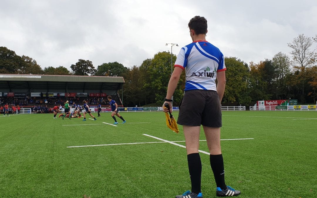 Les arbitres des 7s collaborent avec AXIWI à l’Athlete Factory International Sevens